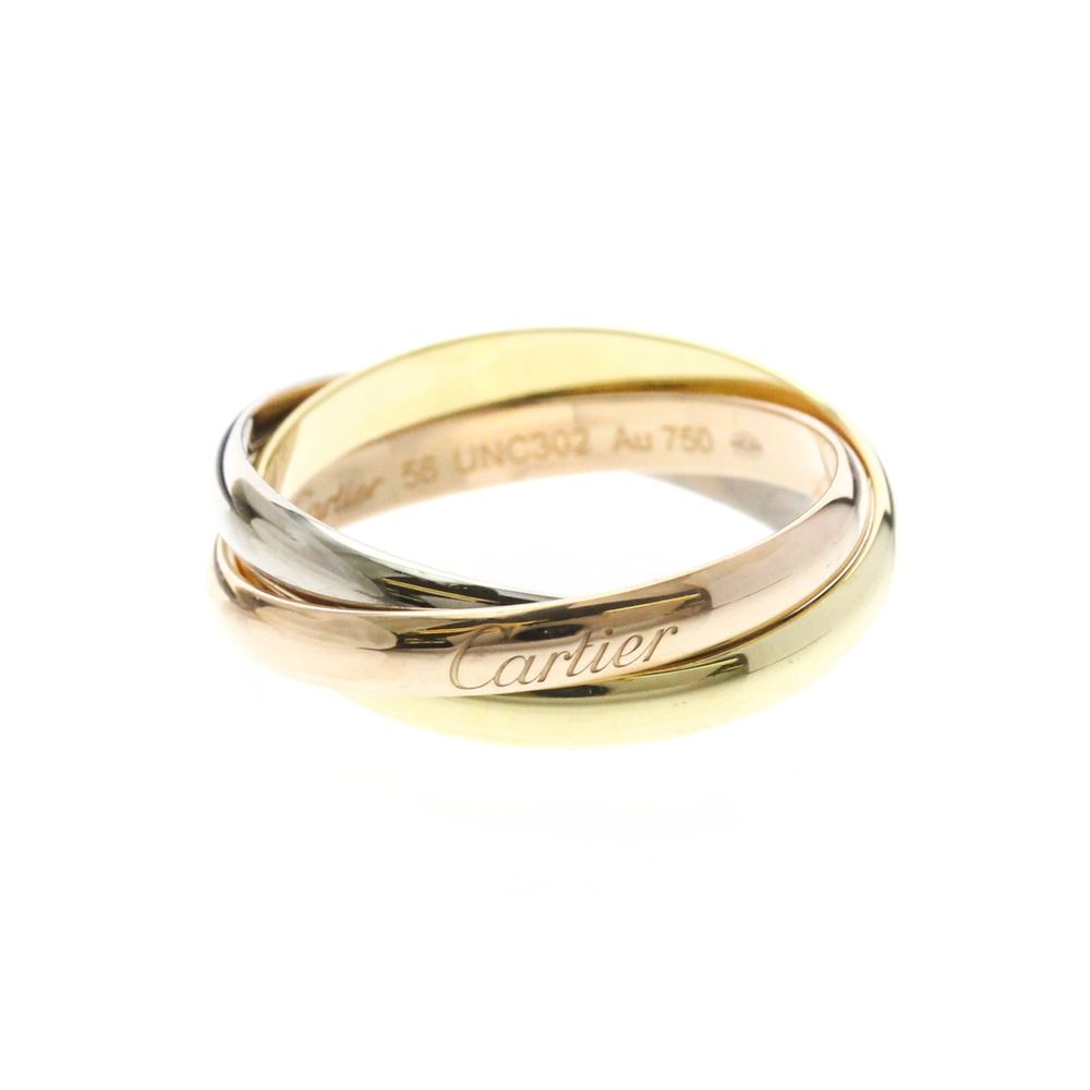 Cartier Trinity Ring Yellow Gold (18K),Pink Gold (18K),White Gold (18K) Fashi...